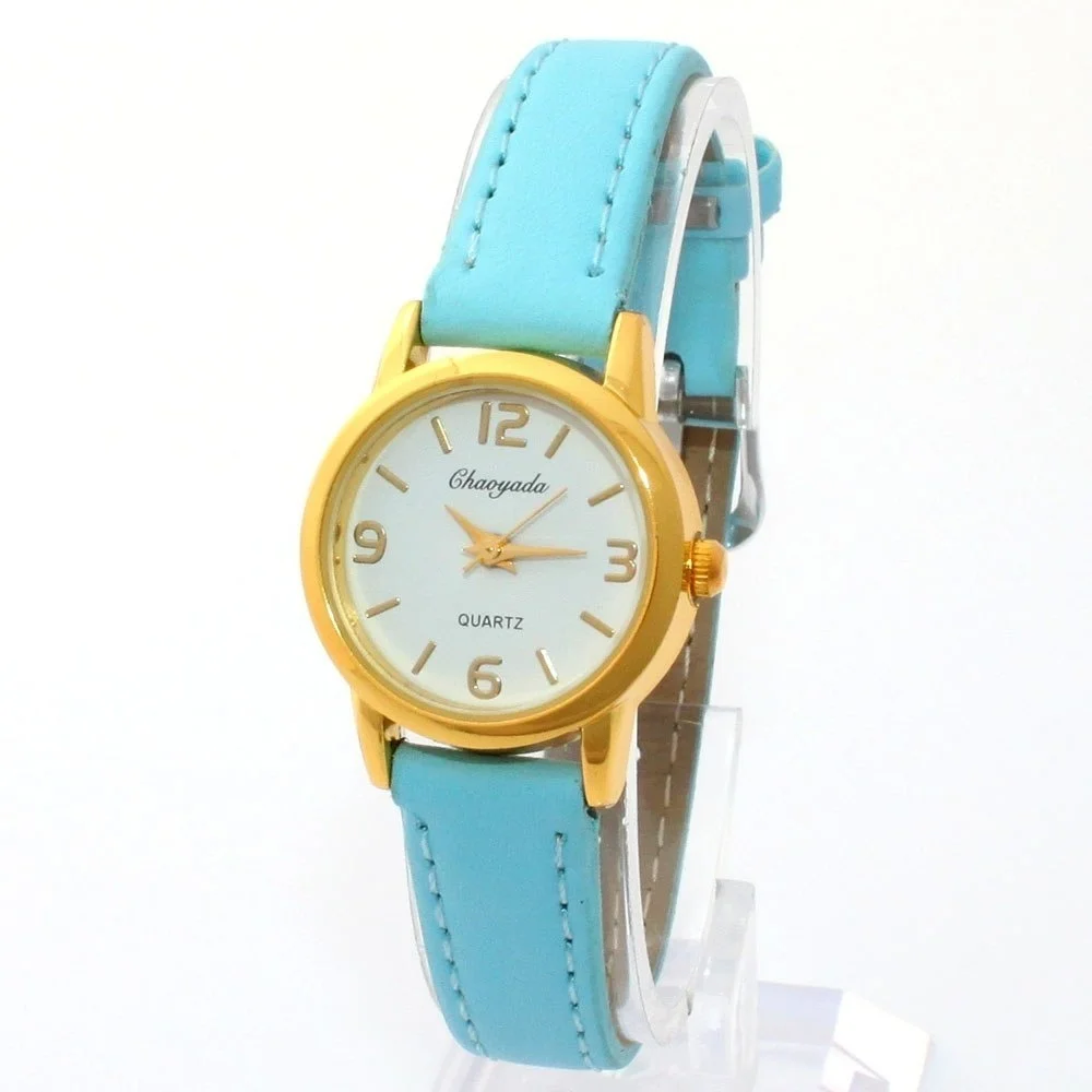 10 màu sắc Phổ Biến Cô Gái Dễ Thương Đồng Hồ Nữ Đồng Hồ Trẻ Em Da Ngựa Thạch Anh Dành Cho Trẻ Em Hình Thú Hoạt Hình Trẻ Em Đồng Hồ Đeo Tay