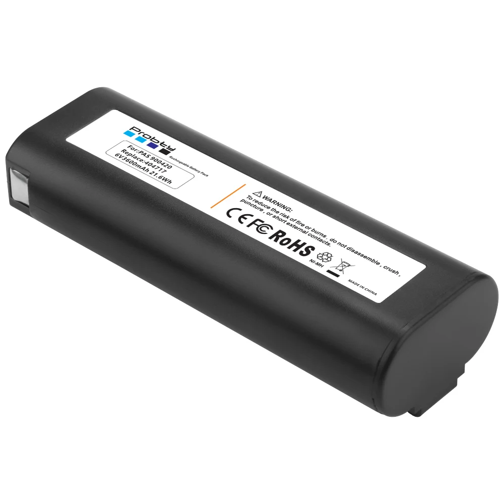 NI-MH bateria 6V 3600mAh do Paslode 404717 B20544E BCPAS-404717 404400 900400 900420 900600 akumulatora L70