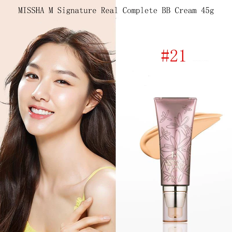 MISSHA M Signature Real Complete BB Cream Perfect Cover Cho Bo Yang Makeup Original Korean Cosmetics