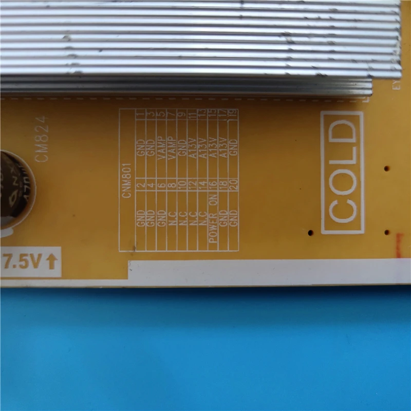 ดีสำหรับ BN44-00977A L55S7NA_RHS Power Supply Board QE55Q70RAF QE55Q60RAT QE55Q70RAT QN49Q70RAF GQ55Q70RGT GQ49Q70RGT