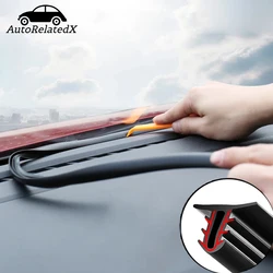 Car Rubber Sound Seal Strip Dashboard Sealing Strips Accessories For Dodge Caravan Caliber Challenger Charger Journey Ram 1500