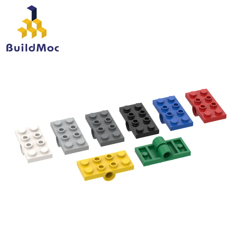 

BuildMOC 26599 2X4 2 x 4 with pinhole For Building Blocks Parts DIY Construction Classic Brand gift Toys