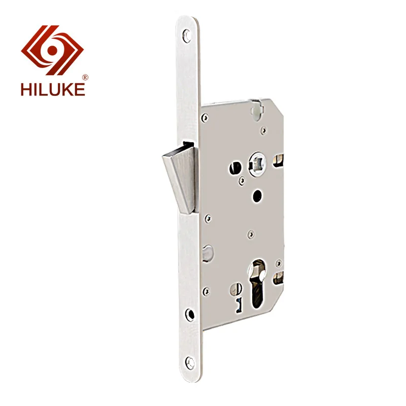 Imagem -02 - Hiluke Ct5845 Luz Ímã Elástico Corpo de Bloqueio Porta do Quarto Porta de Madeira Painel Aço Inoxidável