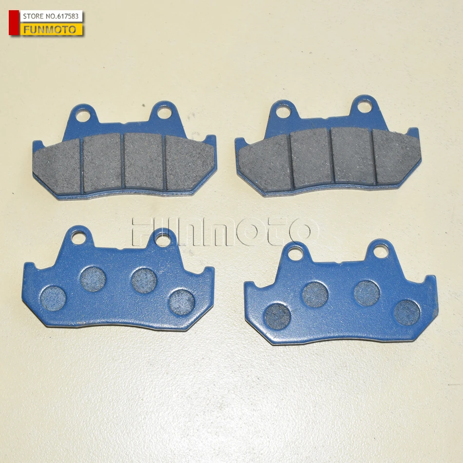 4pcs Brake Pad of Off Road Bike Scooter Dirt Bike Motorcycle Gokart Motocross ATV and UTV/ CBT125