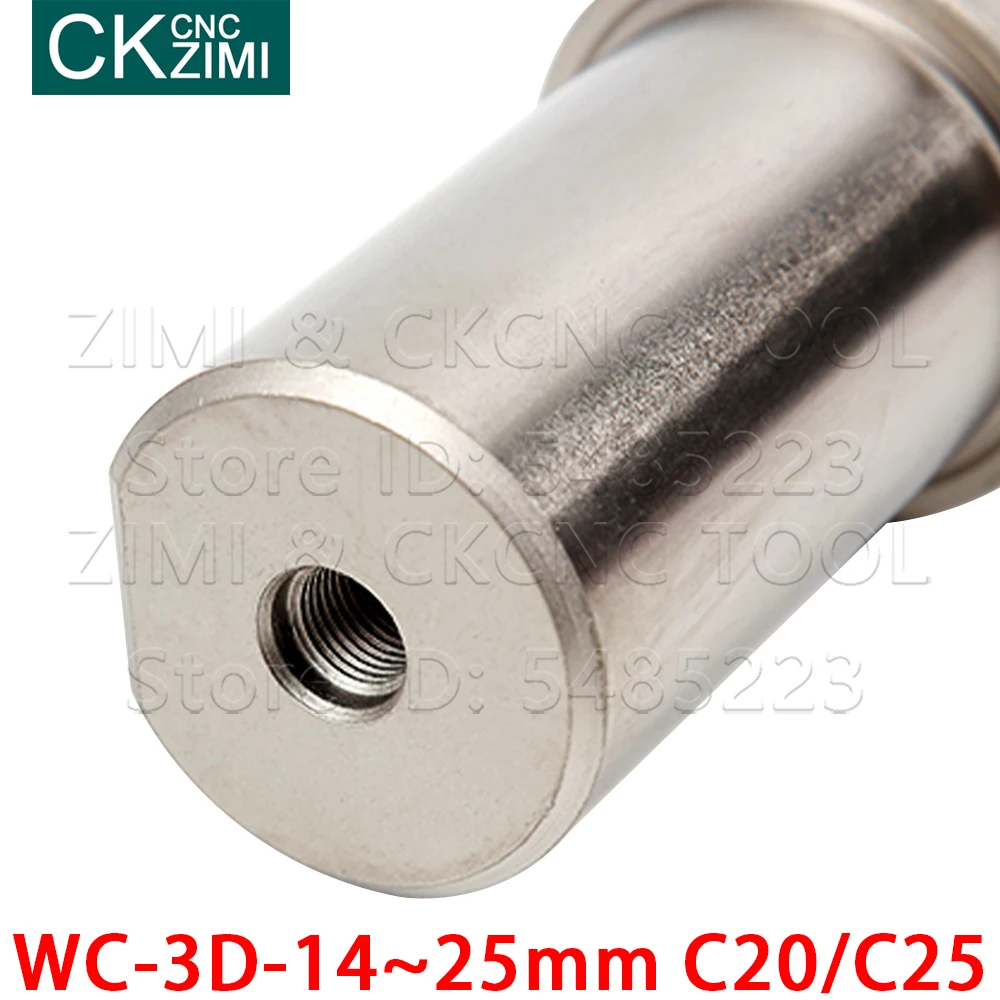 Taladro en U de profundidad 3D, herramienta de torno CNC para inserto giratorio WCMX WCMT, C20, C25, C40, 14-45mm