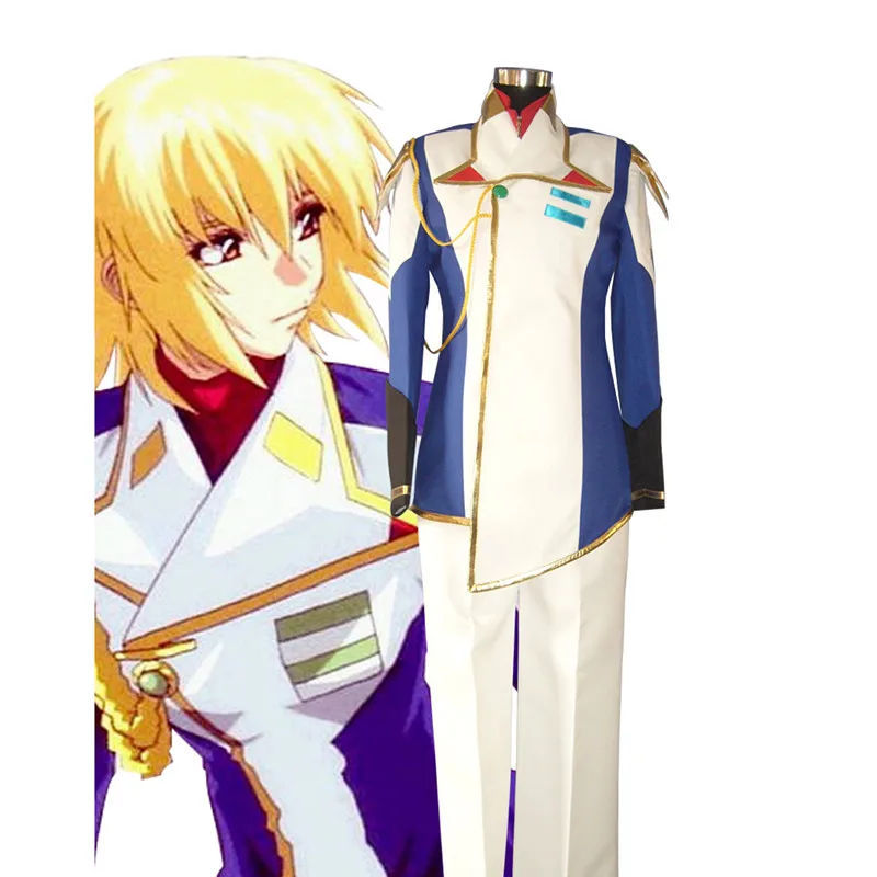 

Kira Yamato Cosplay New Rank Uniform from Gundam Seed