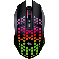 Original Wireless Gaming Mouse X801 Ultralight Honeycomb Optical Rechargeable LED Ergonomic Gaming Mouse with RGB Backlit