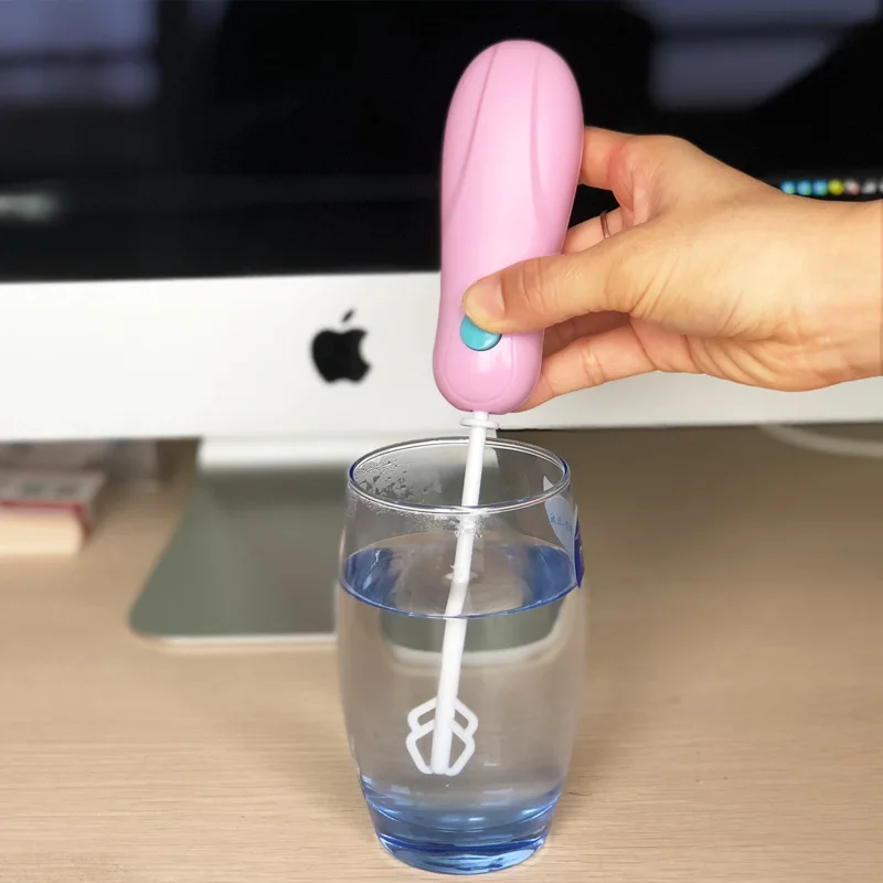 Tay Mini Dính Máy Xay Cà Phê Sữa Điện Phối Trà Trứng Batidora Thực Phẩm Liquidificadores Para Cozinha