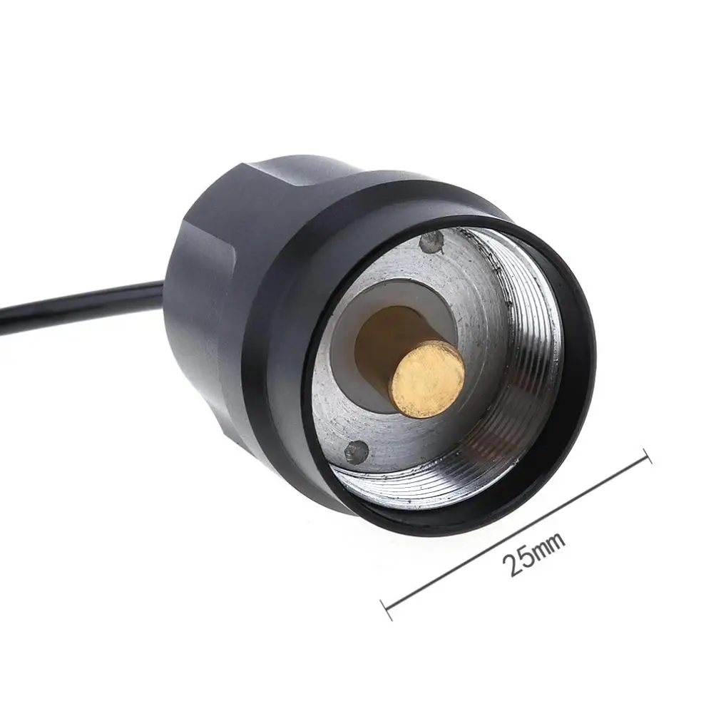 Interruptor de presión remoto apto para linterna LED C8 / C2 Q5 / R5