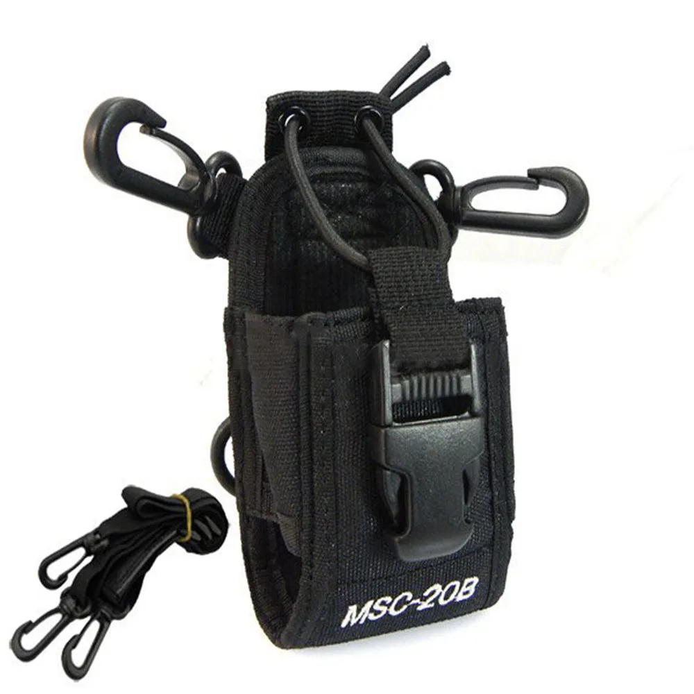 Tactical Radio Case Holder Nylon Carry Case For Baofeng UV-5R UV-82 UV-888S UV-9R Walkie Talkie Accessories for Hunting Camping