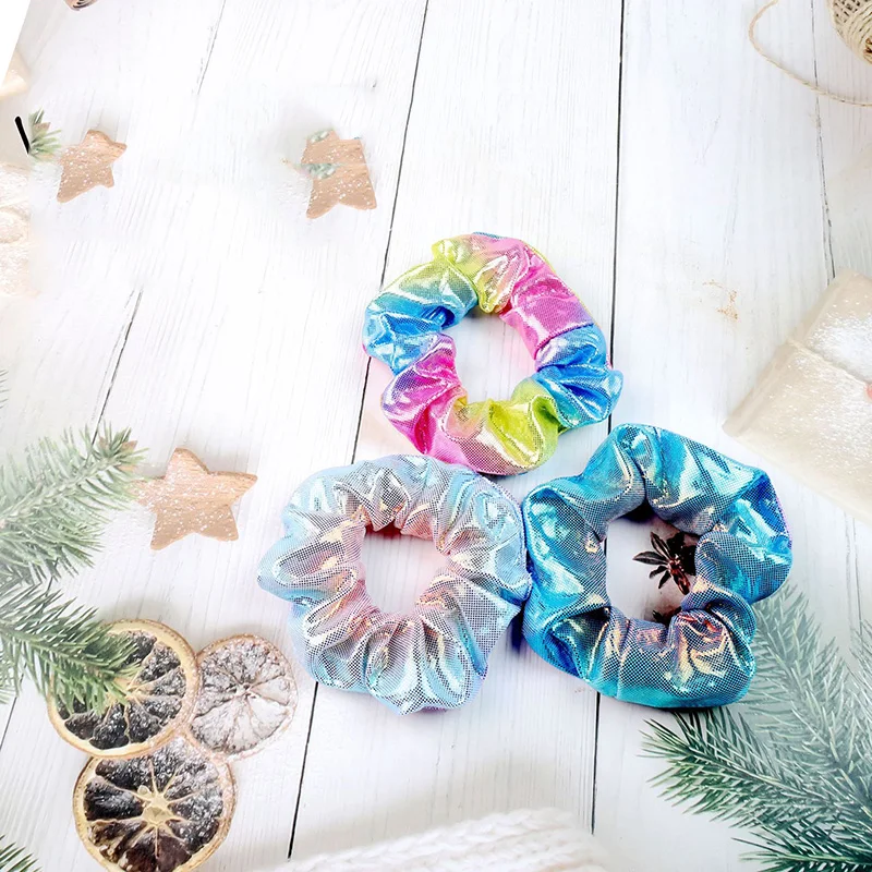 Tali Rambut Laser Aksesori Rambut LED Ikat Rambut Kuncir Kuda Elastis Ikat Rambut Cincin Rambut Ikatan Rambut Ikat Rambut Bercahaya