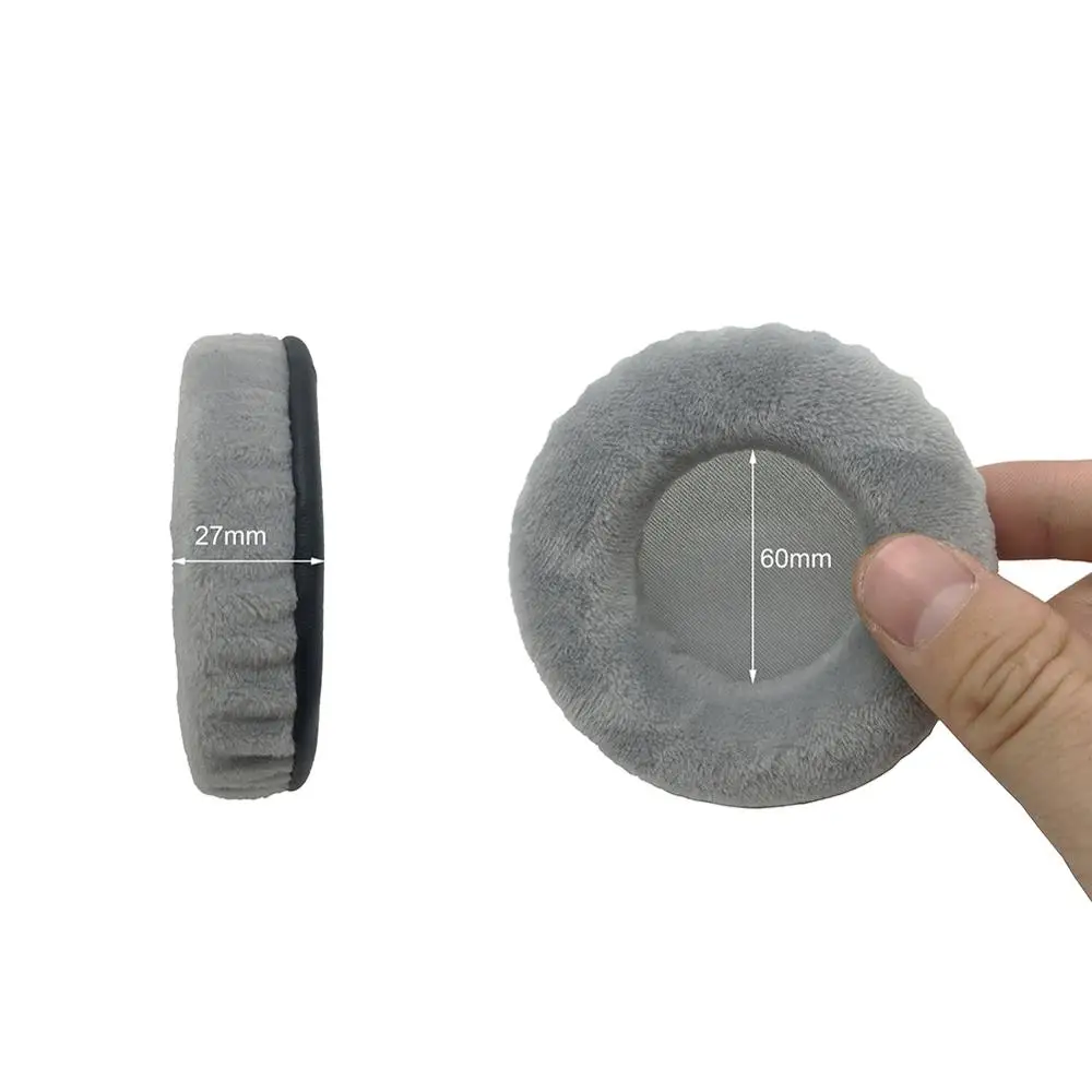 KQTFT 1 زوج من المخملية استبدال الأذن منصات ل ATHA500 ATHA500X ATHA700 ATH A500 سماعة قطع الأذن قاء أذن غطاء وسادة الكؤوس