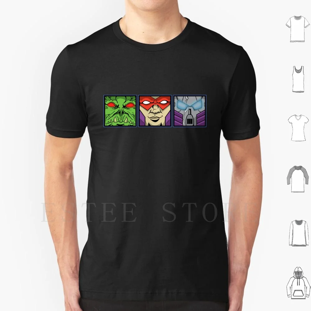 Трехгранная футболка Чарли, мужская хлопковая футболка 6xl Manefaces Mane Motu Masters Mastersoftheuniverse He Man Three Triple 80s Toys 80s