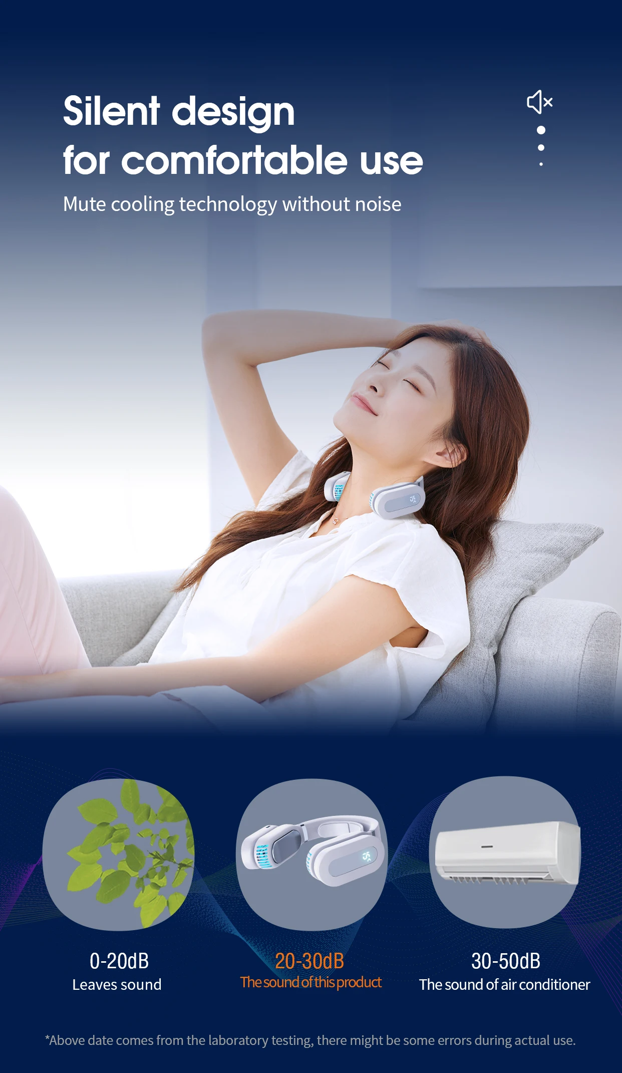 คอพัดลม Bladeless พัดลมกีฬาขี้เกียจแขวน Air Cooling และเครื่องทำความร้อนอุ่นสำหรับเดินทางกลางแจ้ง Summer USB แบตเตอรี่ชาร์จ FS63