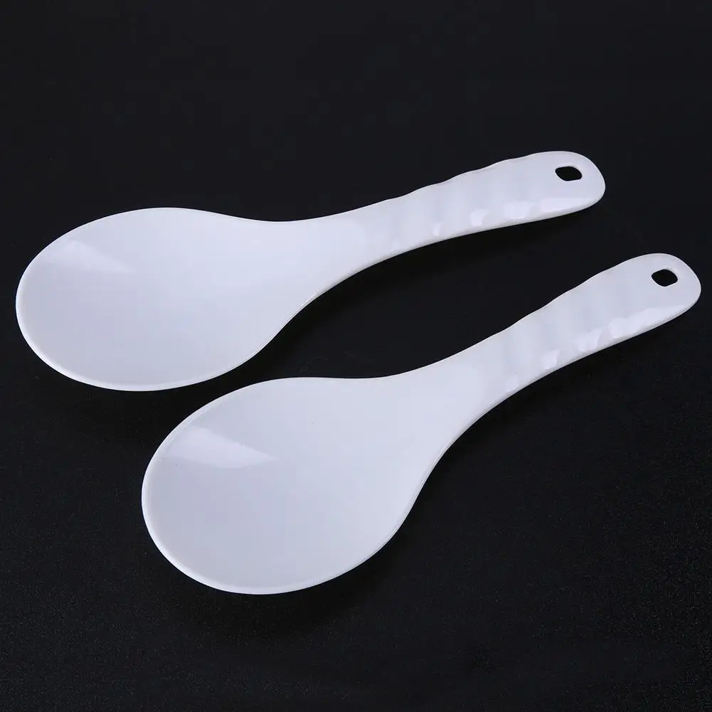 2pcs Rice Spoon Japanese Sushi Environmental Non Stick Cooker Heat Resistant Kitchen Tool Tableware Spoons Ladle Cooking Tools