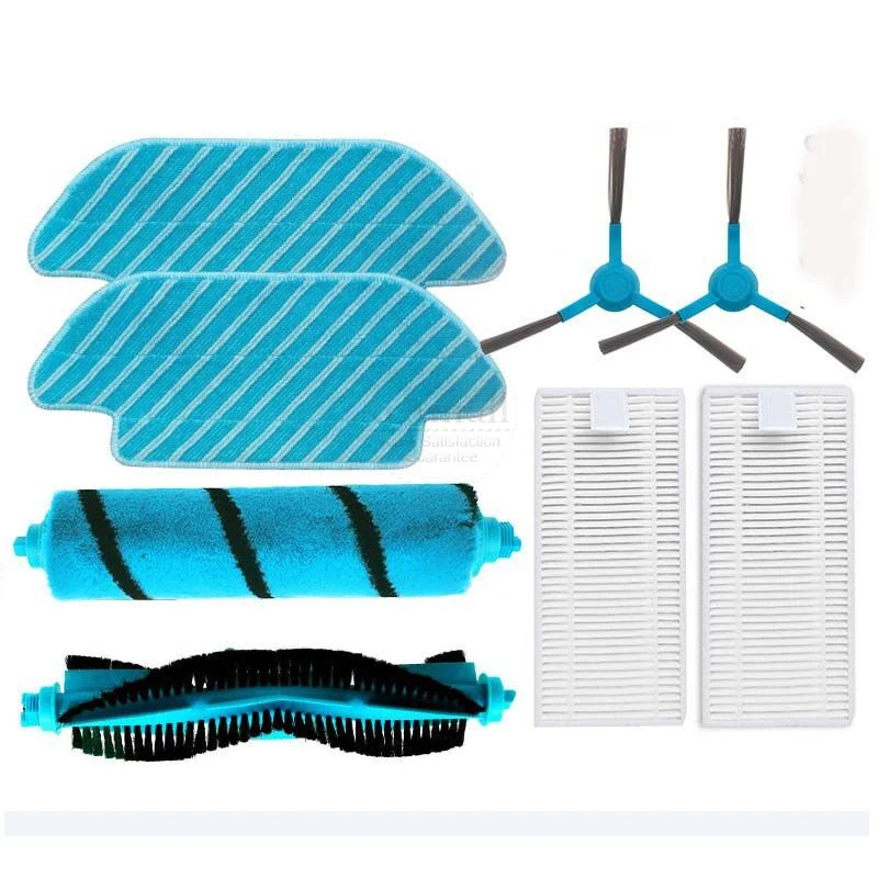 Peças de reposição de aspirador de pó com rolo, escova macia, pano para cecotec conga 4090 5090, partes de aspirador de pó robótico