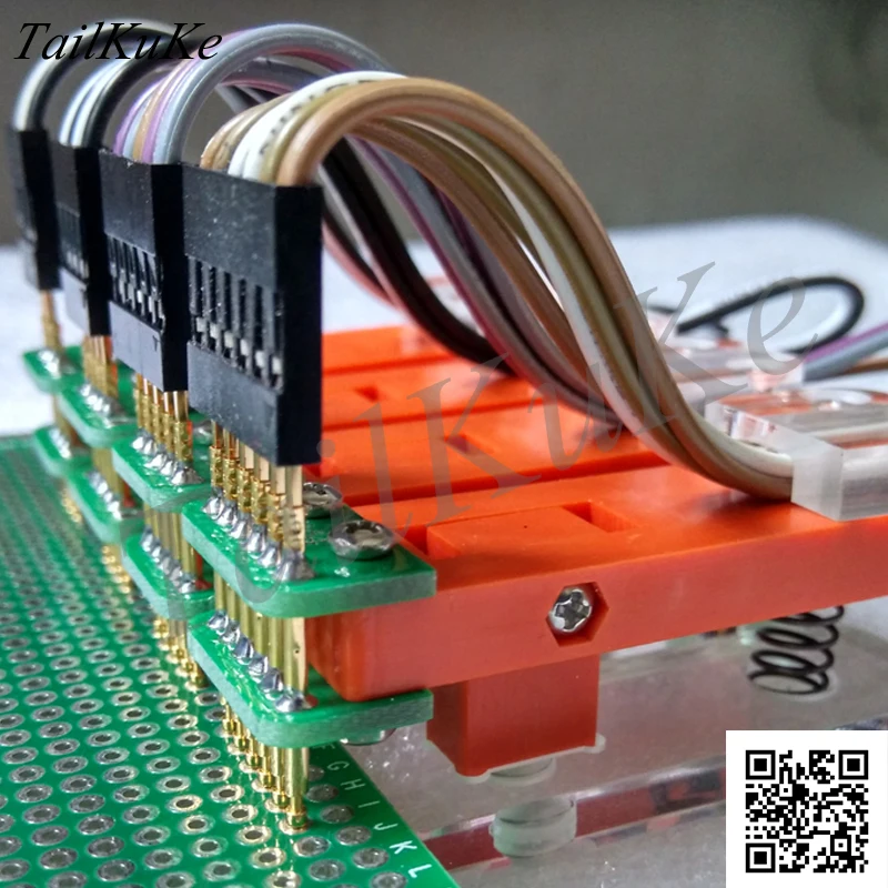 

Испытательный стеллаж PCB Clamp приспособление Jig зонд загрузка программирования сгорание 2,54 2 1,27