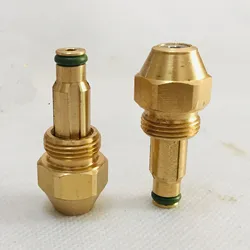 Waste oil burner nozzle,oil burner jet,siphone full cone oil nozzle, burner oil injector,air atomizing nozzle