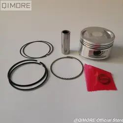 4ストローク用ピストンとリングのセット,57.4mm, 150ccスクーター用,atvクワッドモペットgy6 150 157qmj 1p57qmj