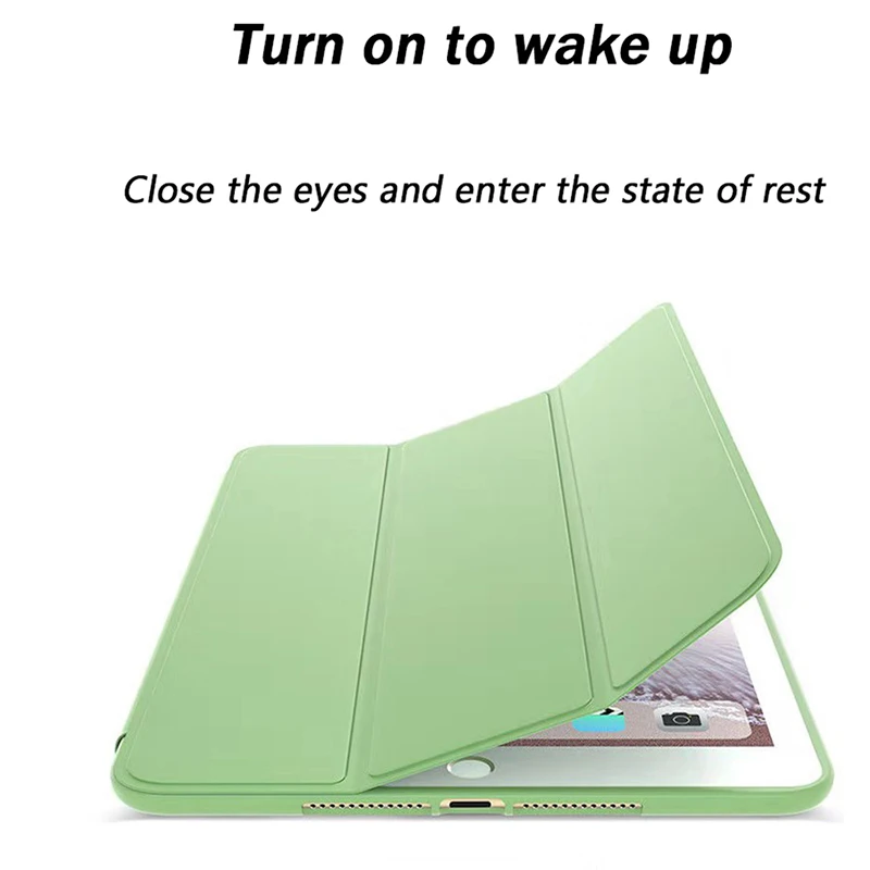 The latest protective shell For iPad 10.2 inch 9th 8th 7th Gen Smart Case for iPad 10.2 inch Auto Sleep Wake Stand gel Case