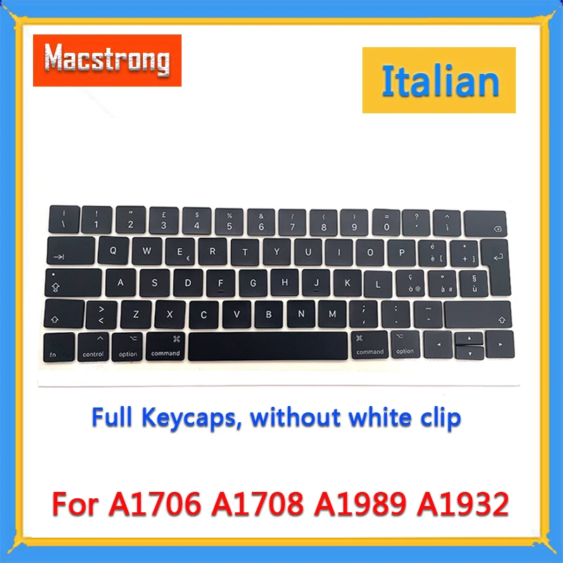 Teclado italiano de repuesto para Macbook Pro/Air, A1706/A1707/A1708, 13 ", A1989/A1990/A1932, A2141, Original, nuevo