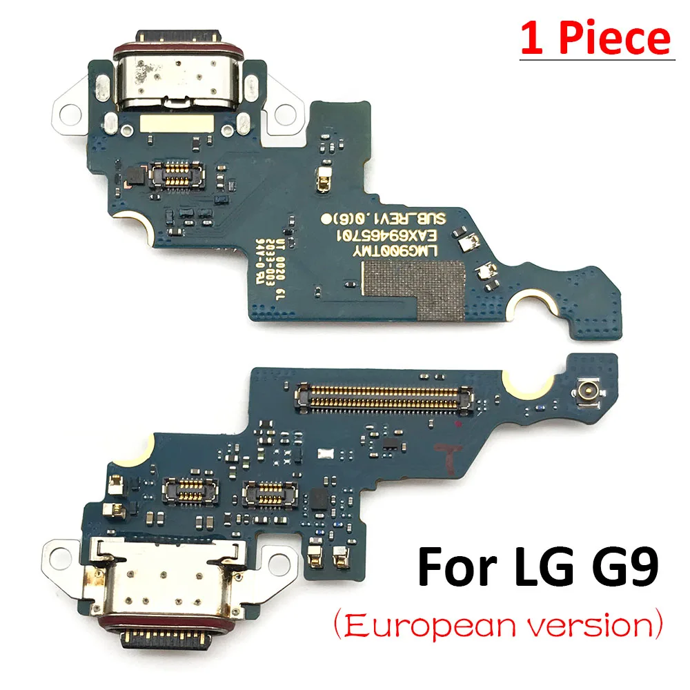 For LG K51 G6 G7 G8 G9 Q7 Q8 V30 V40 V50 Micro USB Charger Dock Connector Charging Port Microphone Flex Cable Replacement Parts