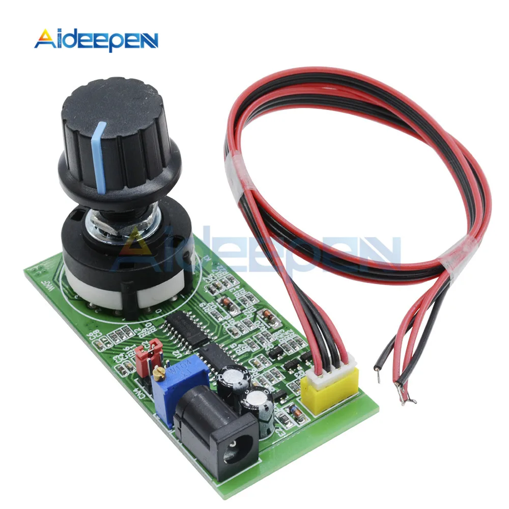 MC-11 1Hz-100KHz Pulse Signal Generator PWM Square Wave Generator Module Adjustable Rotate Button DC 5-12V