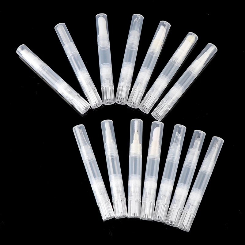 Empty Nail Oil Pen With Brush Liquid Foundation Refillable Bottles 1.5ml