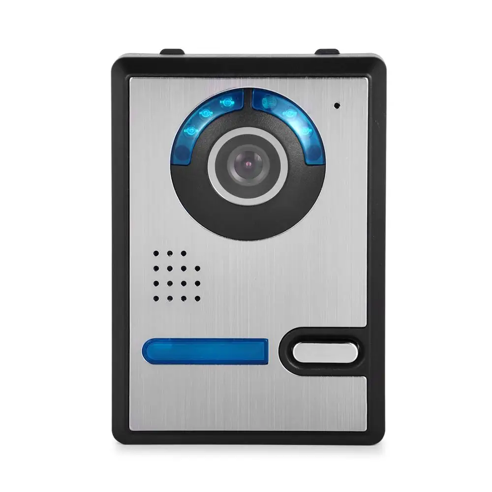 SYSD WIFI Video Doorbell Wired 7 inch Touch Screen Monitor Intercom for Home with 1080P Camera Sensor