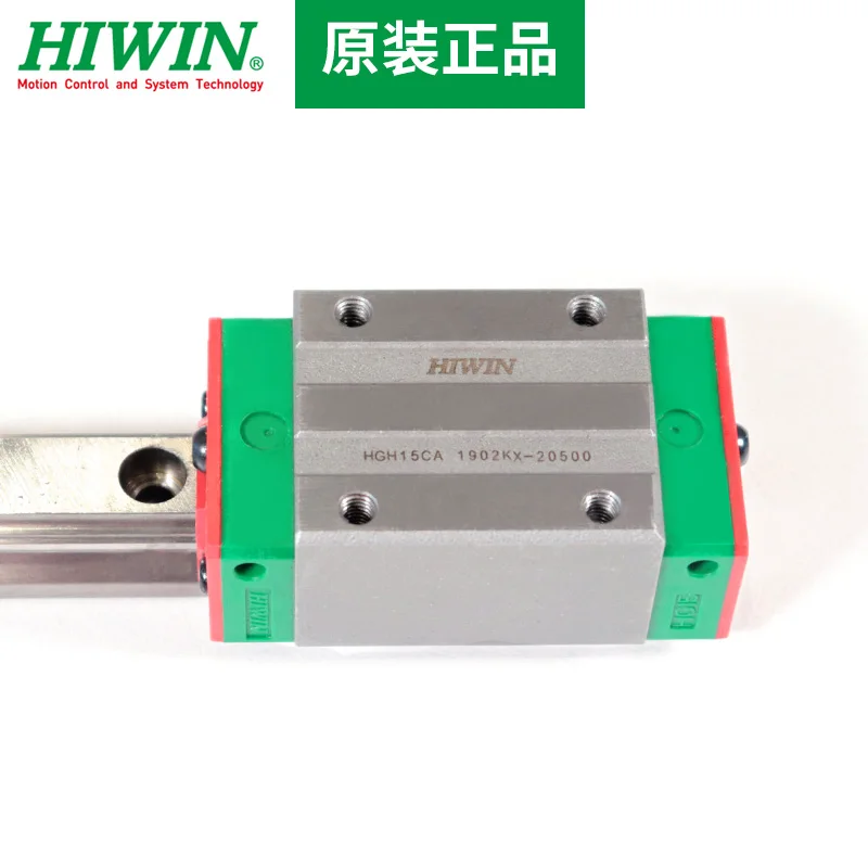 2 Stück Original HIWIN Linear-Schienenwagen HGH15CA HGH20CA HGH25CA HGH30CA für HGR-Führungsschiene CNC-Fräse – Detail 1