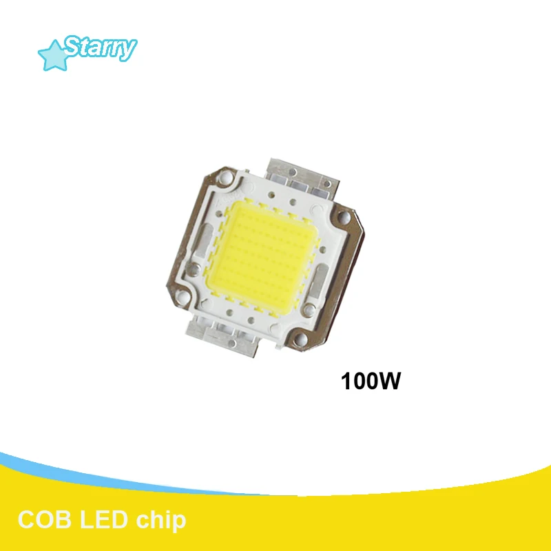 100W COB LED Bulb-Chips Led-Light-Beads Integrated  Square Spotlight droplight floor lamp Warm / Cool white High Power Full-Watt