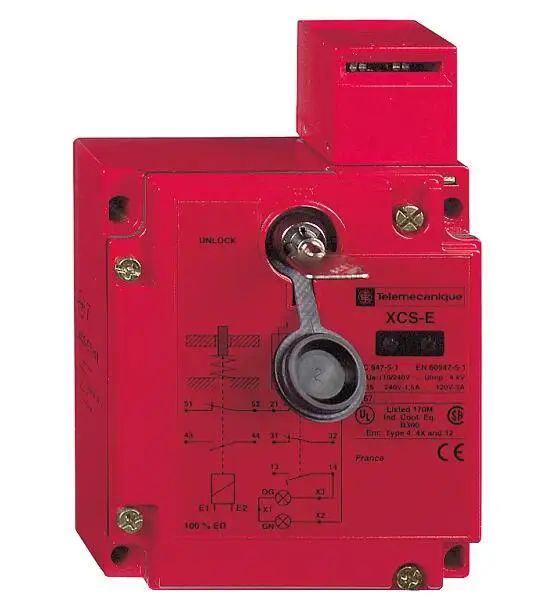 

XCSE5511 Metal safety switch XCSE - 1NC+2NO - slow break - 2 entries tapped Pg 13- 24V