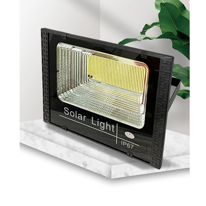 30W/65W LED luce solare per uso domestico Foco solare Led esterno luce da giardino luce di inondazione lampione telecomando luce intelligente