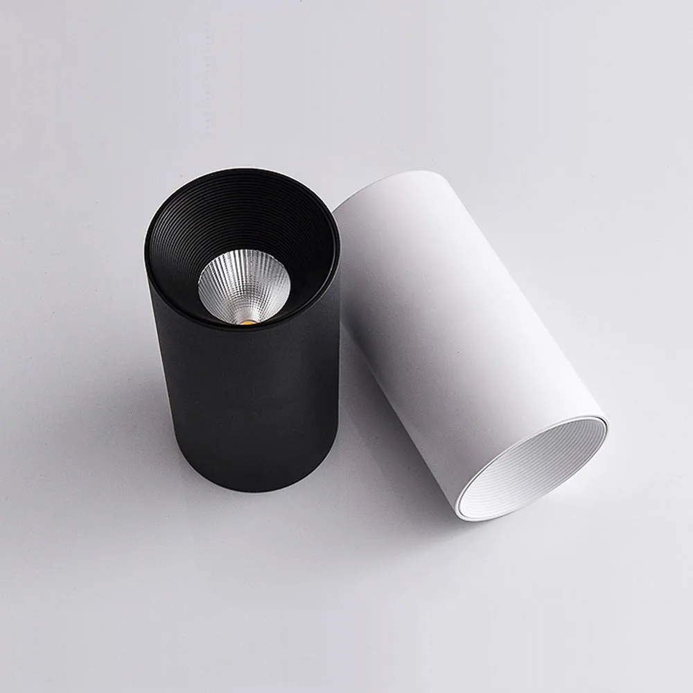 Anti-glare LED Downlights Foyer/Balcony/Corridor/Bedroom/Restaurant Home decoration Dimmable 10W Cylinder Spot light Downlight