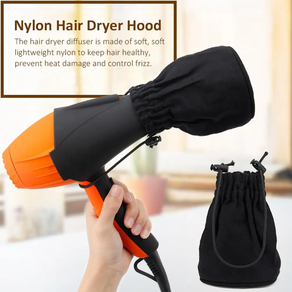 Hair Dryer Diffuser Bag Organizer Storage Cloth Professional Diffuser Cover Sleeve Hair Styling Tool Blower Parts Drying Hood