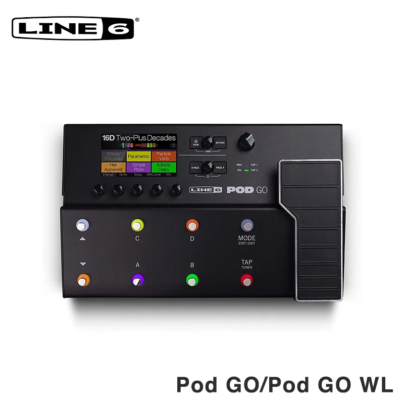 

Line 6 Pod Go / Pod GO Wireless Guitar Multi-Effects Pedal