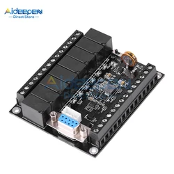 PLC Programmable Controller DC 24V Relay Module FX1N-20MR With Base Industrial Control Board Programmable Logic Controller