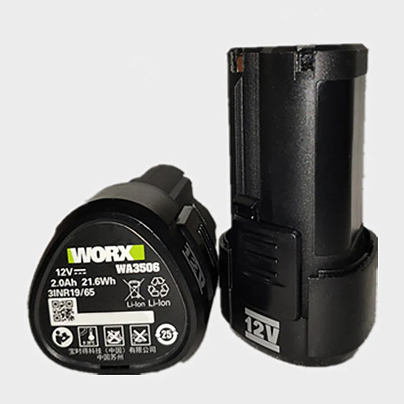 Imagem -05 - Absx-bateria de Íon de Lítio Verde Original 12v 2000mah Carregador 12v Adequado para Todos os Produtos Absx Rockwell 12v Ferramentas Elétricas