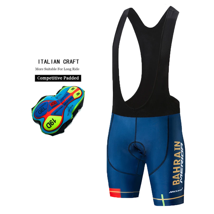 Tight Cycling Shorts 19D Gel Pad Shockproof Bicycle Shorts Mountain Bike Road Bicycle Pants Men\'s Cycling Team Pants ciclismo