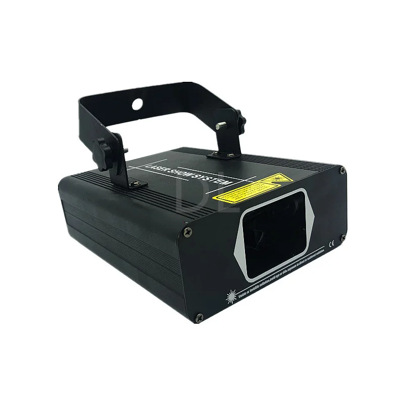 Hot One Hole Disco DJ Blue Laser Beam Line Scanner Projector DMX512 Stage Lighting Effect Dance Bar Xmas Party Wedding Light