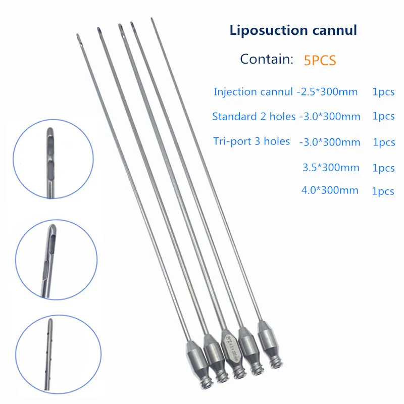 

Liposuction Cannula Fat Aspiration Cannulas Stainless Steel Liposuction Tools Equipment