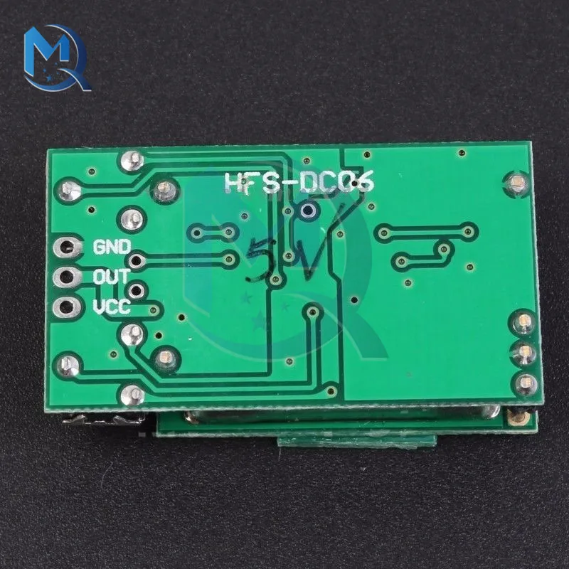 HFS-DC06 Microwave Radar Sensor Switch Module DC 5V 5.8G 5.8GHz ISM Waveband Sensing 12m No Interference