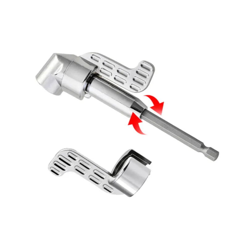 105 Degree Screwdriver Set Holder Adjustable Turning Nozzles for Screwdriver Hand Tools 1/4 Magnetic Bit Socket Power Drill