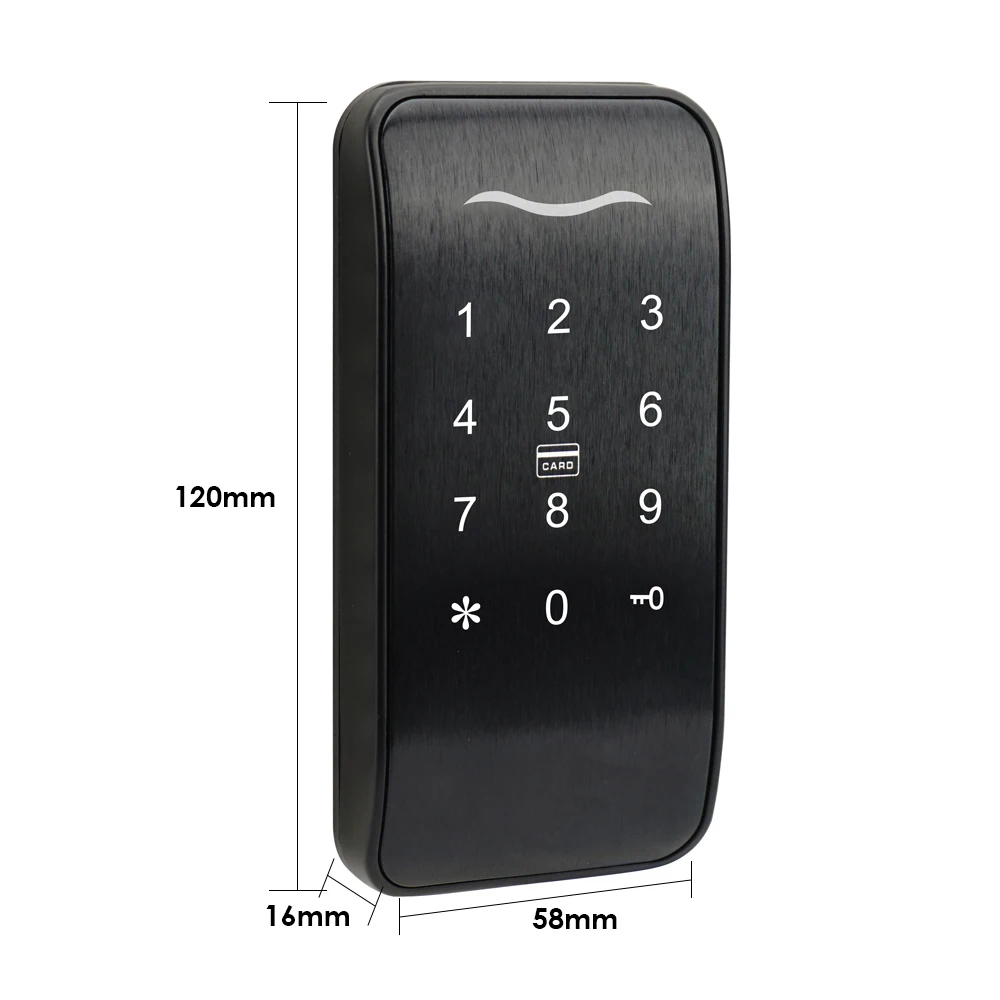 Digital keypad electronic locker lock Smart 125KHz RFID card Password Cabinet Lock Conbination drawer lock for lockers EM167