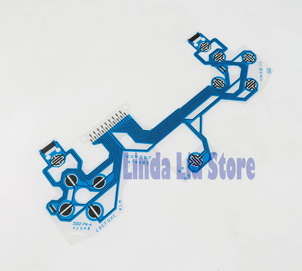 ل PS4 JDM 050 JDS-040 الشريط الدائرة عصا التحكم فليكس كابل طبقة رقيقة موصلة ل بلاي ستيشن 4 برو JDS 001 030 055 تحكم