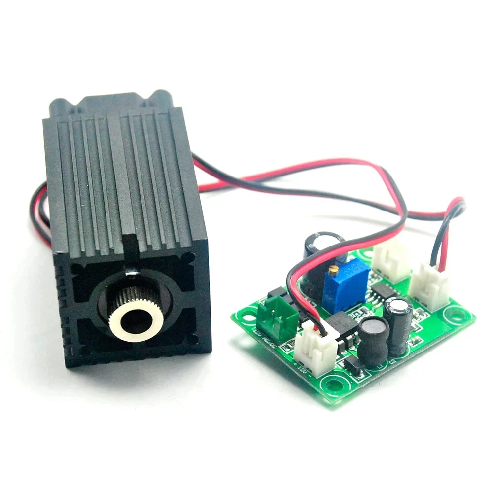 Dot/Lijn/Cross Modulehigh Power Focusseerbaar 405nm 100Mw Violet/Blue Laser Diode