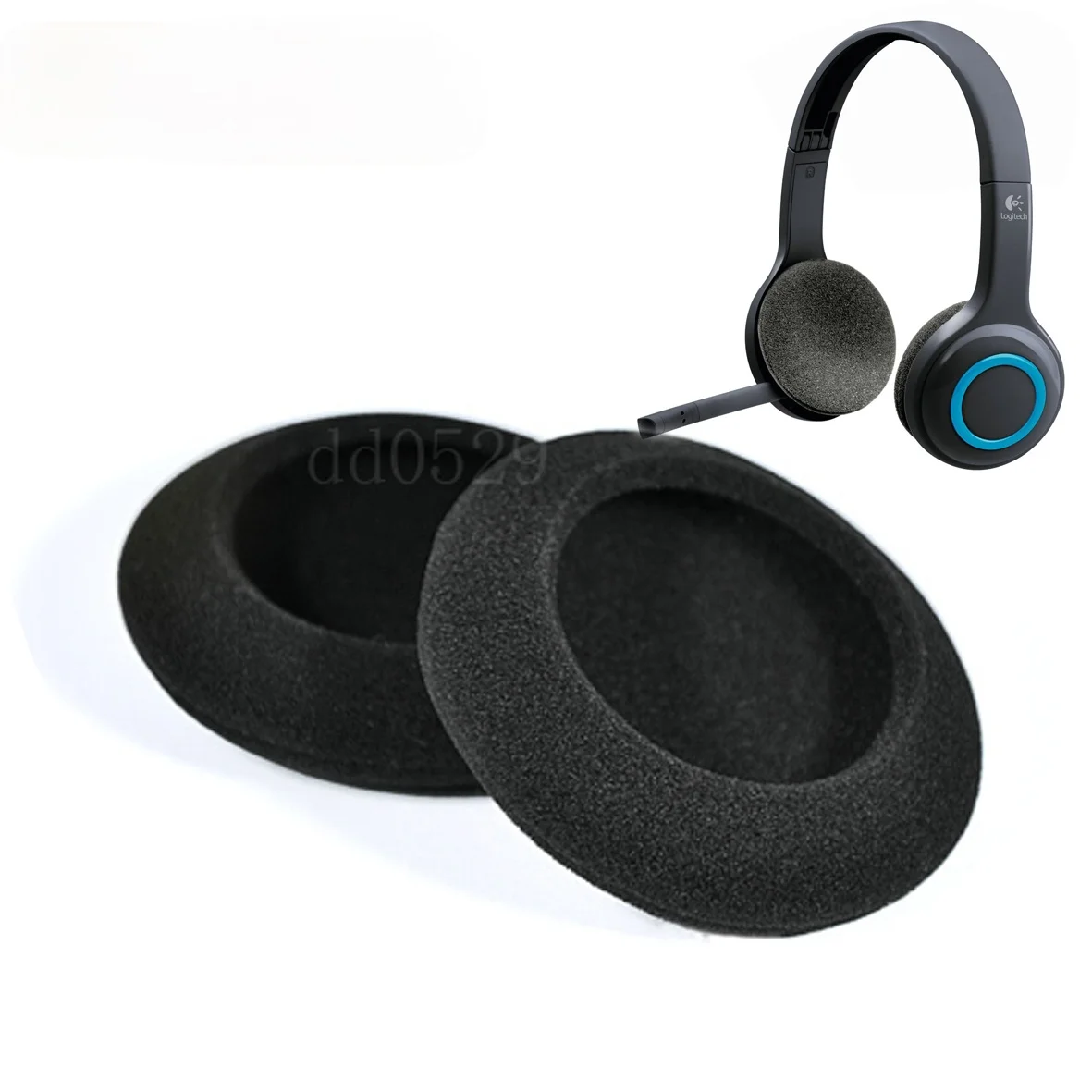 5 أزواج من رغوة بطانة للأذن وسادة من اسفنج الفوم غطاء ل وجيتك H600 H 600 سماعات رأس لاسلكية سماعة 10 قطعة