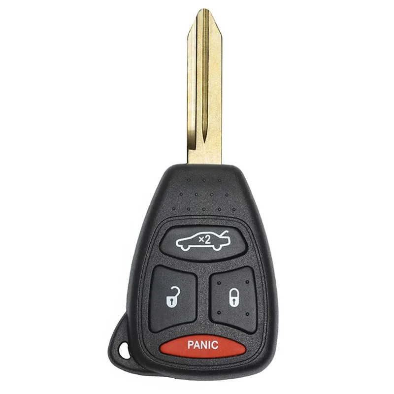 4 Buttons Remote Key Shell Case Fob Y160 Blade for Chrysler PT Cruiser for Dodge Avenger for Jeep Grand Cherokee