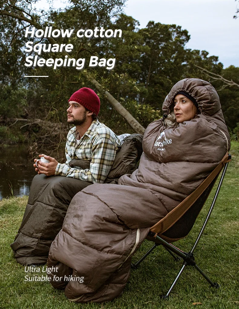 Naturehike Schlafsack Ultraleicht Baumwolle Schlafsäcke Camping Getriebe Notfall Schlafsack Camp Schlafen Gears Eis Flamme Quilt – Detail 1