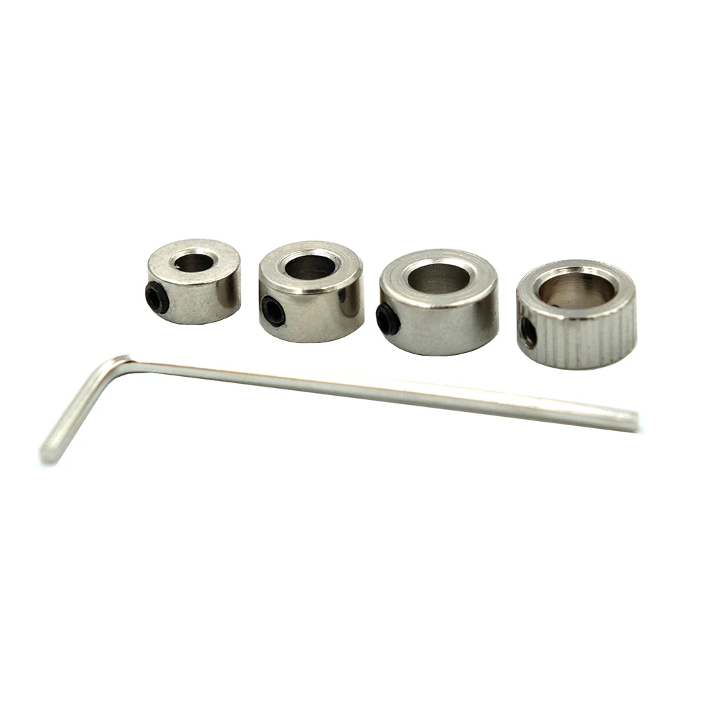 10 SZTUK Kołnierz blokady koła Tuleja osi Metalowy ogranicznik podwozia Średnica wewnętrzna 2,1/3,1/4,1/5,1 mm do części modeli łodzi RC